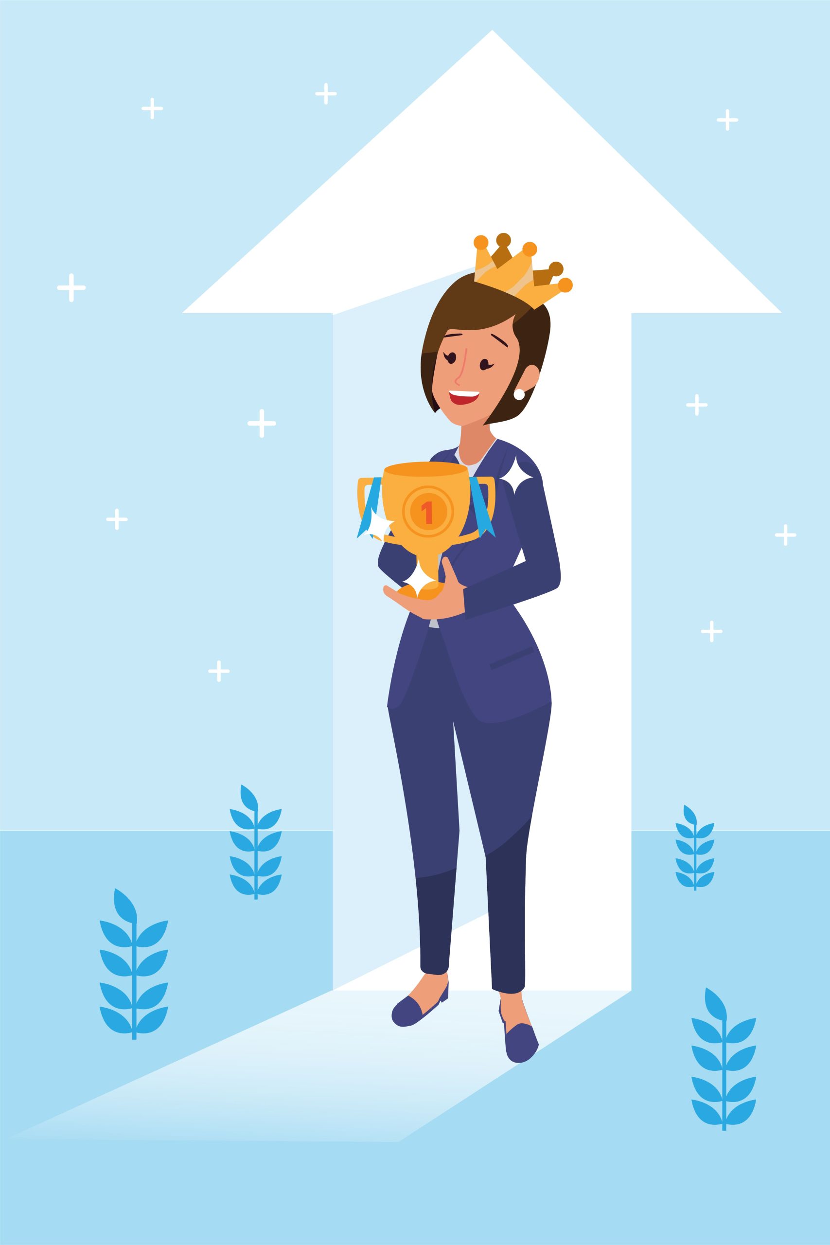 mUJER GANADORA